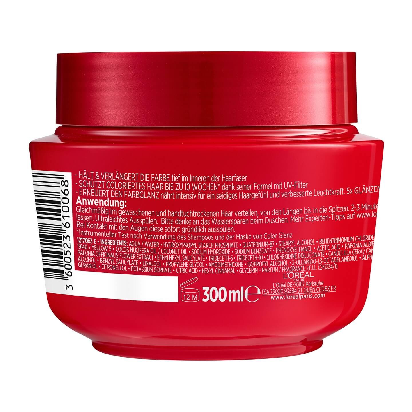 Elvital Intensiv Maske Mit Farbschutz Elixier Detail